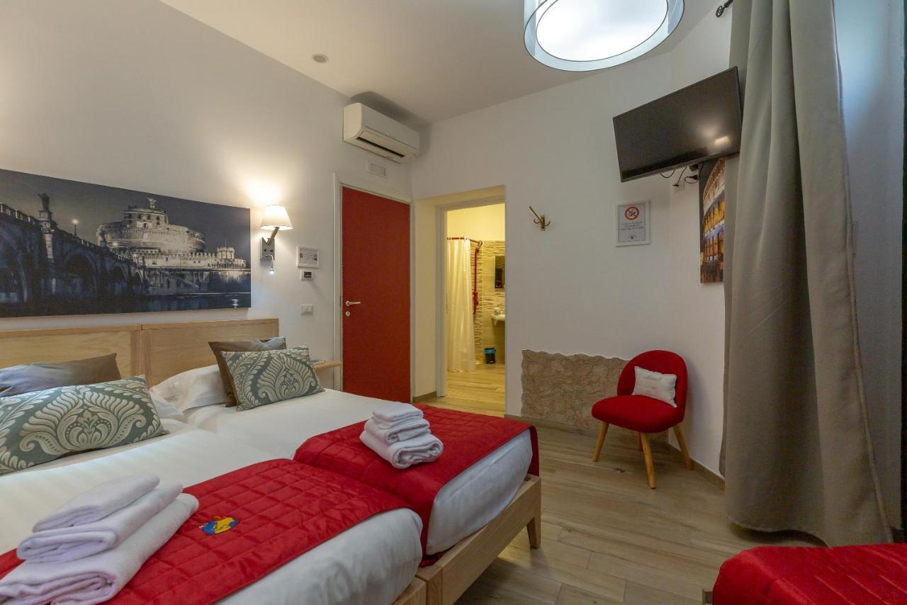 Flatinrome Trastevere Deluxe Rooms - Green Patio Bagian luar foto