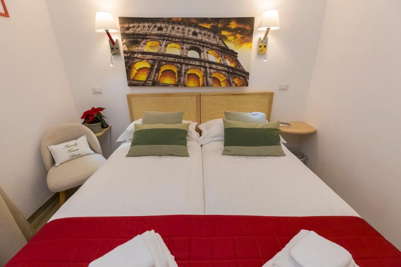 Flatinrome Trastevere Deluxe Rooms - Green Patio Bagian luar foto