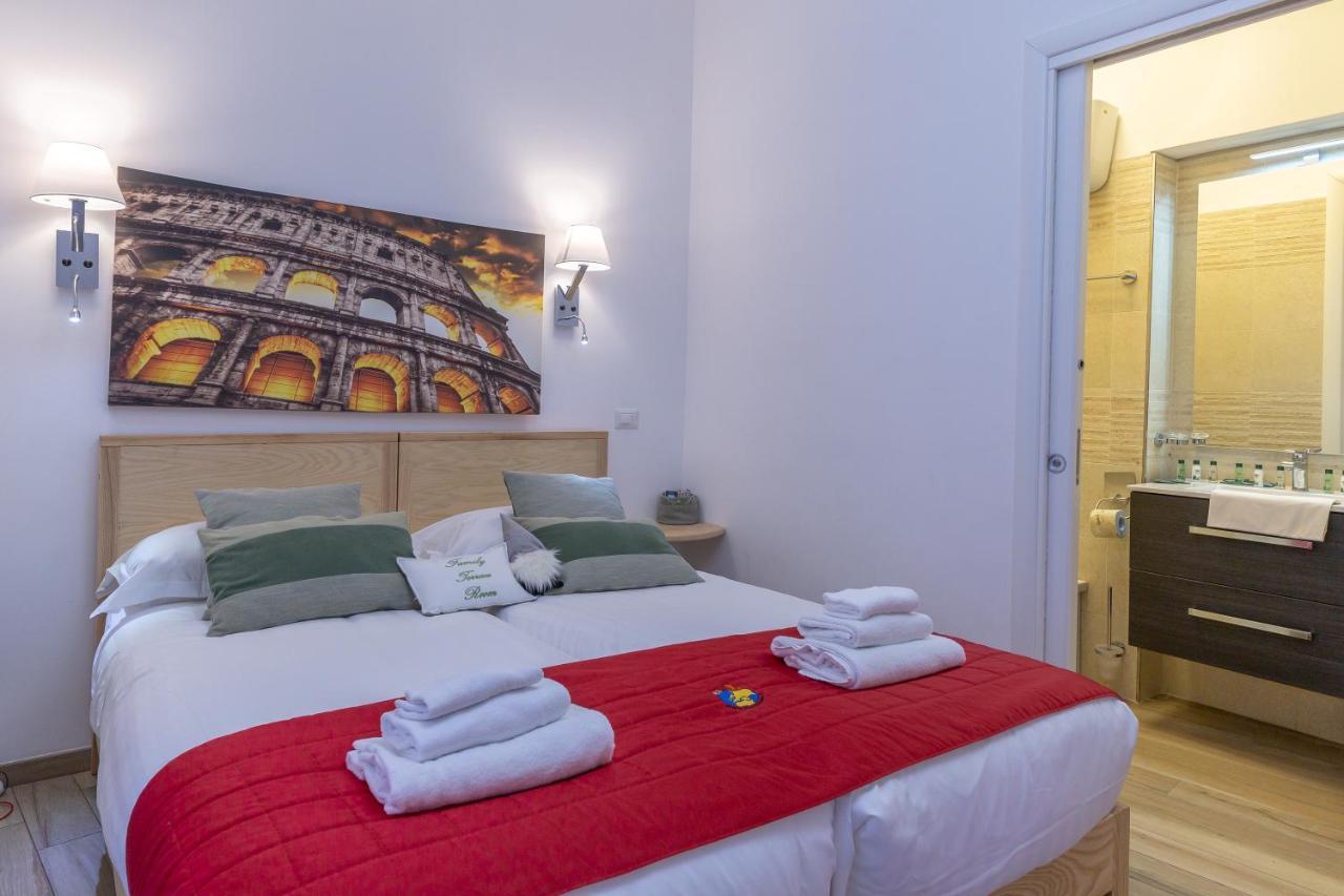 Flatinrome Trastevere Deluxe Rooms - Green Patio Bagian luar foto